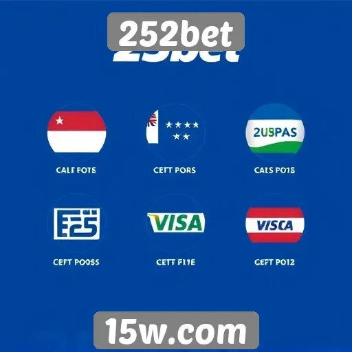 Métodos de pagamento aceitos no site 252bet